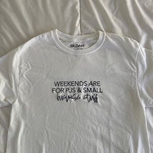 Small Business Embroidered Tee Shirt